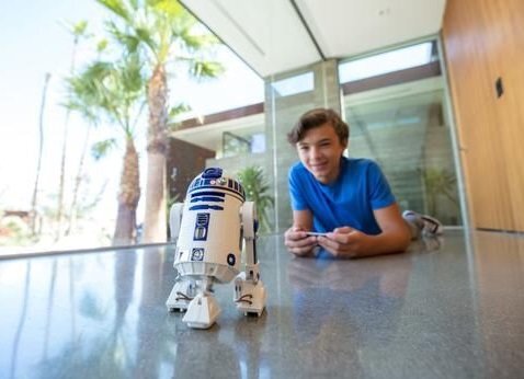 Interaktyvus droidas Sphero Star Wars - R2-D2 kaina ir informacija | Išmanioji technika ir priedai | pigu.lt