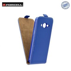 Forcell Flexi Slim Flip Apple iPhone X / iPhone 10 / iPhone XS вертикальная книжка-чехол в силиконовом корпусе Синий цена и информация | Чехлы для телефонов | pigu.lt