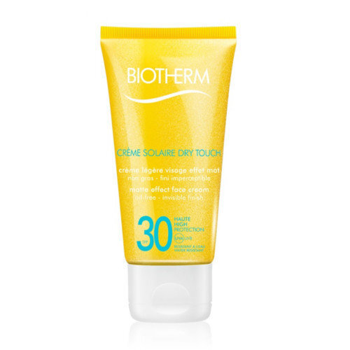 Apsauginis veido kremas nuo saulės Biotherm Creme Solaire Dry Touch SPF30 50 ml цена и информация | Kremai nuo saulės | pigu.lt