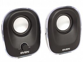 Sven 330 USB 2.0 5, черный цена и информация | Аудиоколонки | pigu.lt