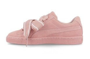 Puma повседневная обувь PUMA Suede Heart Satin II Pink цена и информация | Спортивная обувь, кроссовки для женщин | pigu.lt