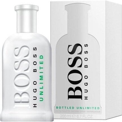 Tualetinis vanduo Hugo Boss No.6 Unlimited EDT vyrams 200 ml цена и информация | Kvepalai vyrams | pigu.lt