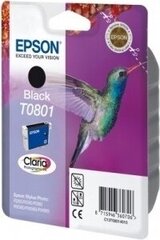 Epson T0801 (C13T08014011), черный картридж для струйных принтеров цена и информация | Картриджи для струйных принтеров | pigu.lt