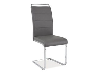 Набор из 4 стульев H441, серый цена и информация | Стулья для кухни и столовой | pigu.lt