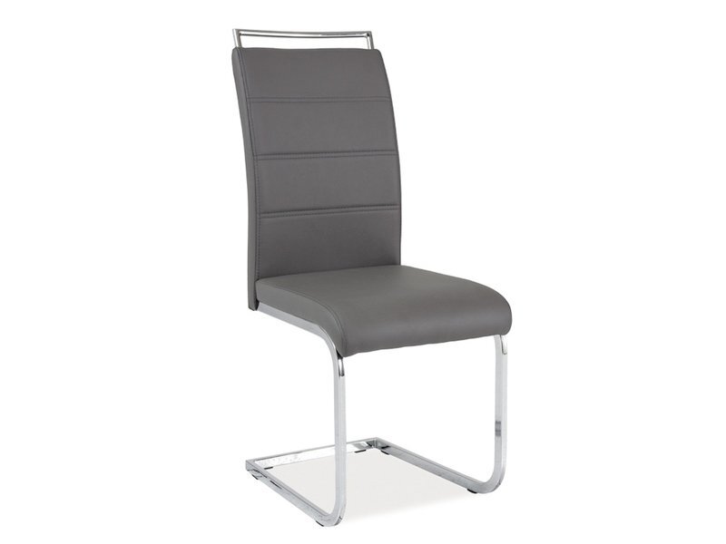 4-ių kėdžių komplektas Signal Meble H441, pilkas kaina ir informacija | Virtuvės ir valgomojo kėdės | pigu.lt