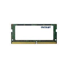 Оперативная память RAM, Patriot Signature DDR4 SODIMM 16GB 2400MHz CL17, PSD416G24002S цена и информация | Оперативная память (RAM) | pigu.lt