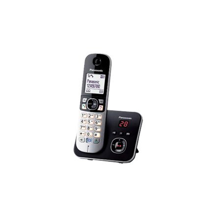 Panasonic KX-TG6821FXB, įvairių spalvų kaina ir informacija | Stacionarūs telefonai | pigu.lt