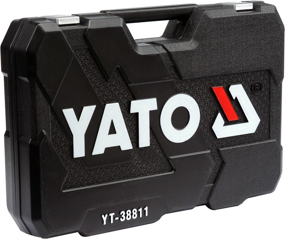 Įrankių rinkinys Yato YT-38811, 150 vnt kaina ir informacija | Mechaniniai įrankiai | pigu.lt