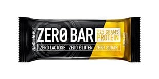 Батончики Biotech Zero Bar со вкусом шоколада и марципана, 20 x 50 г. цена и информация | Батончики | pigu.lt