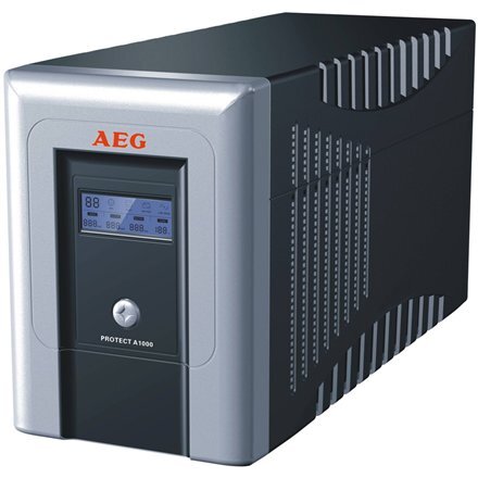 AEG Ups Protect C. 1000 kaina ir informacija | Nepertraukiamo maitinimo šaltiniai (UPS) | pigu.lt