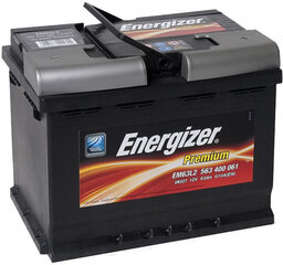 Akumuliatorius Energizer Premium 63Ah 610A kaina ir informacija | Energizer Autoprekės | pigu.lt