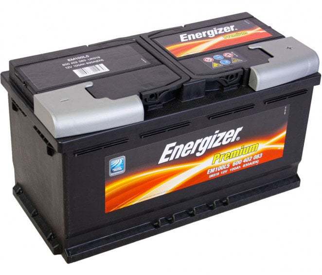 Akumuliatorius Energizer Premium 100Ah 830A kaina ir informacija | Akumuliatoriai | pigu.lt