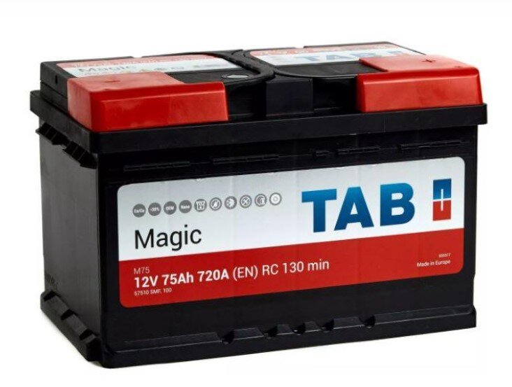 Akumuliatorius TAB Magic 75Ah 720A kaina ir informacija | Akumuliatoriai | pigu.lt