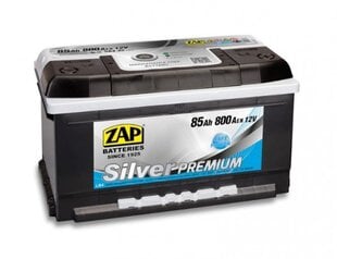 Akumuliatorius ZAP Silver Premium 85Ah 800A 12V kaina ir informacija | Akumuliatoriai | pigu.lt