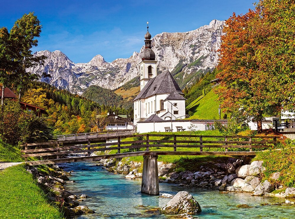 Dėlionė Puzzle Castorland Ramsau, Germany, 3000 det. kaina ir informacija | Dėlionės (puzzle) | pigu.lt