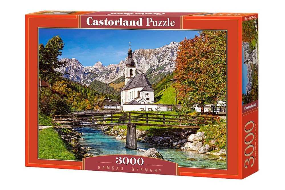 Dėlionė Puzzle Castorland Ramsau, Germany, 3000 det. kaina ir informacija | Dėlionės (puzzle) | pigu.lt