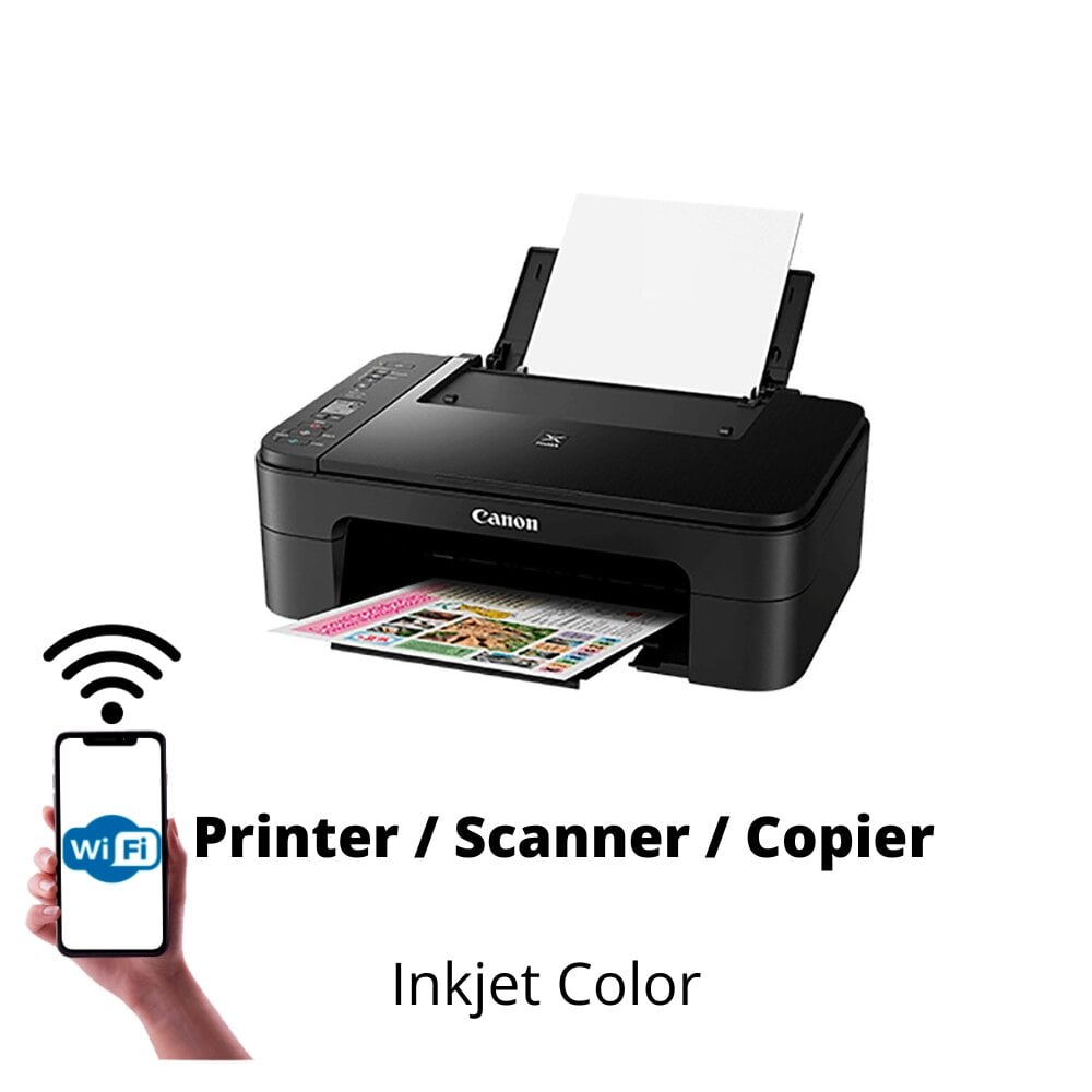 Canon TS3150 PIXMA MFP Wi-Fi Printer / Scanner / Copier Inkjet Colour цена и информация | Spausdintuvai | pigu.lt