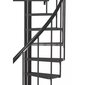 Spiraliniai laiptai DOLLE Calgary Diametras Ø 120 cm. Antracite цена и информация | Laiptai | pigu.lt