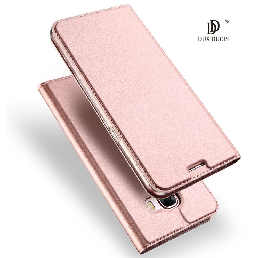 Dux Ducis Premium Magnetinis dėklas telefonui Sony G3311 / G3312 Xperia L1 rožinis/auksinis kaina ir informacija | Telefono dėklai | pigu.lt