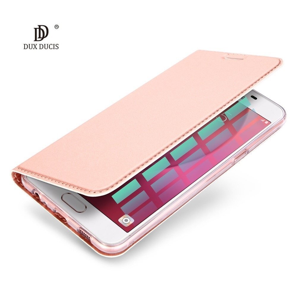 Dux Ducis Premium Magnetinis dėklas telefonui Sony G3311 / G3312 Xperia L1 rožinis/auksinis kaina ir informacija | Telefono dėklai | pigu.lt