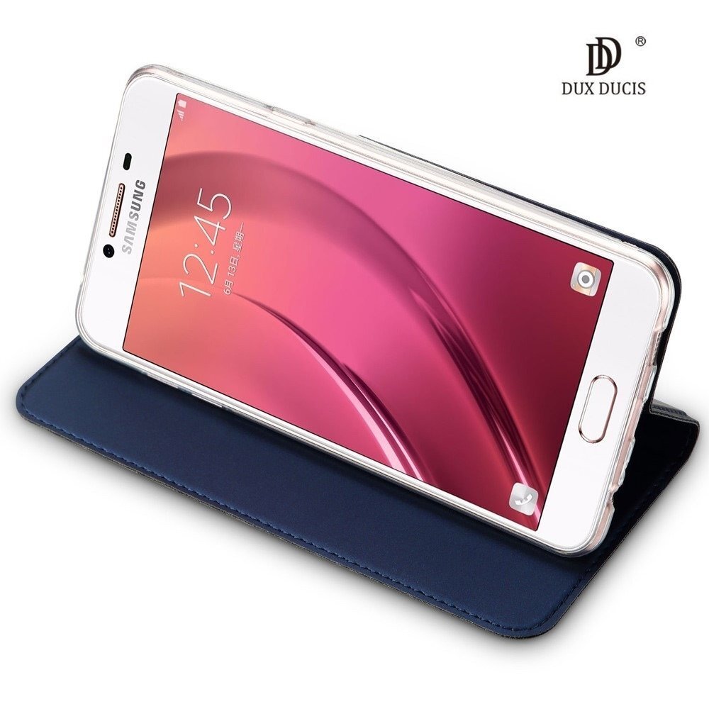 Dux Ducis Premium Magnetinis dėklas telefonui Huawei Y6 (2017) mėlynas kaina ir informacija | Telefono dėklai | pigu.lt