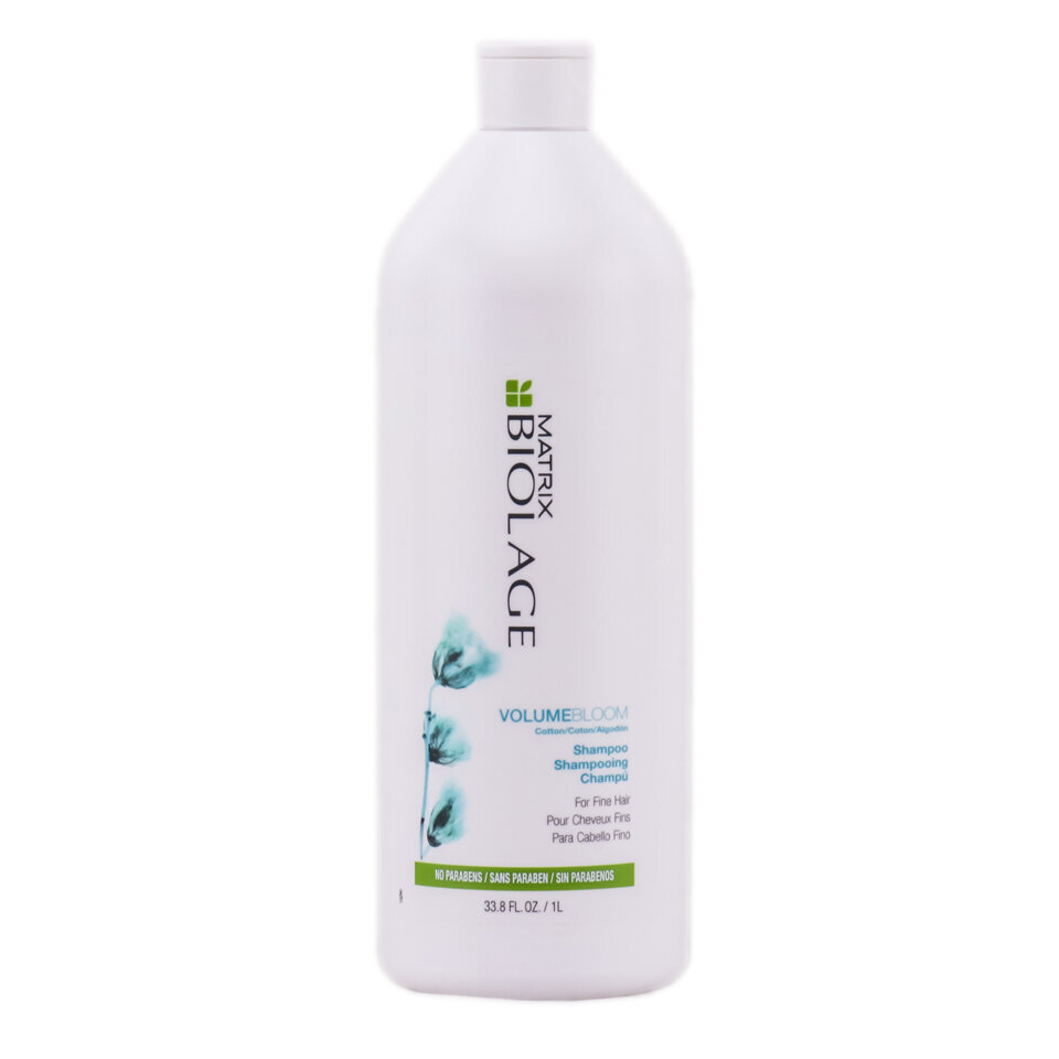 Apimties suteikiantis šampūnas Matrix Biolage VolumeBloom Cotton 1000 ml цена и информация | Šampūnai | pigu.lt
