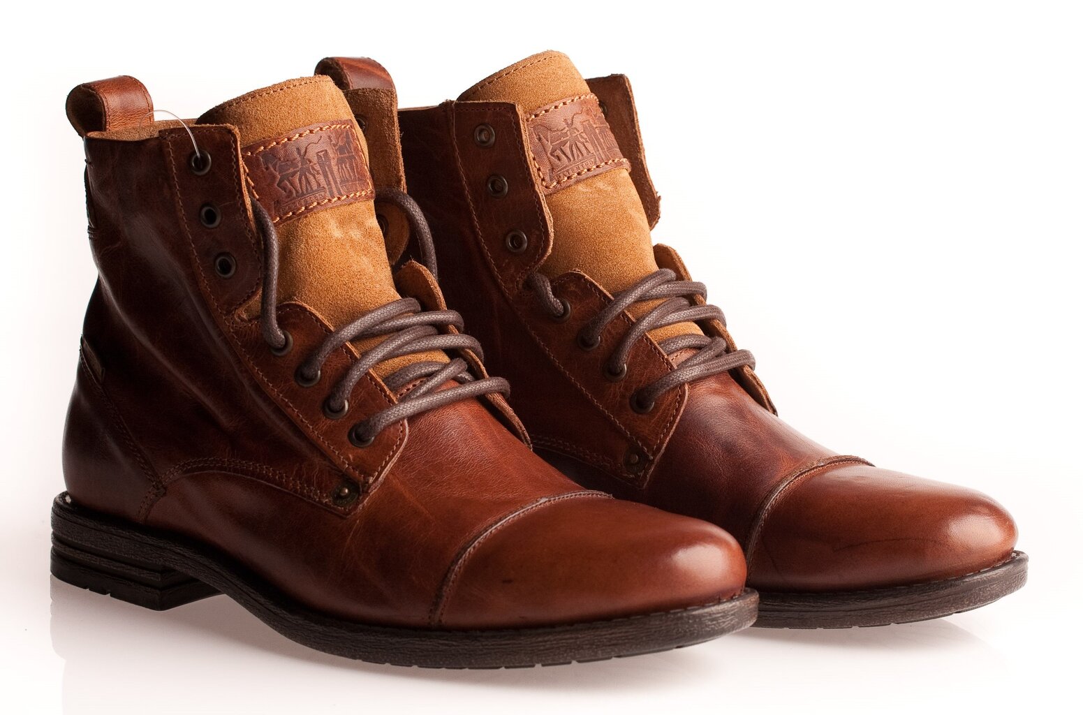Vyriški batai Levi's Emerson, rudi kaina ir informacija | Vyriški batai | pigu.lt