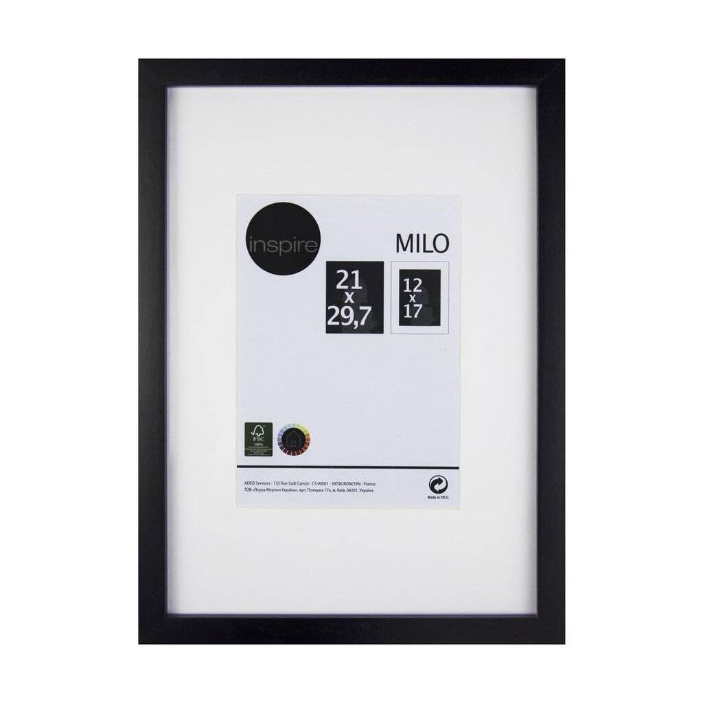 Rėmelis nuotraukoms MILO, 21x29,7 cm цена и информация | Rėmeliai, nuotraukų albumai | pigu.lt