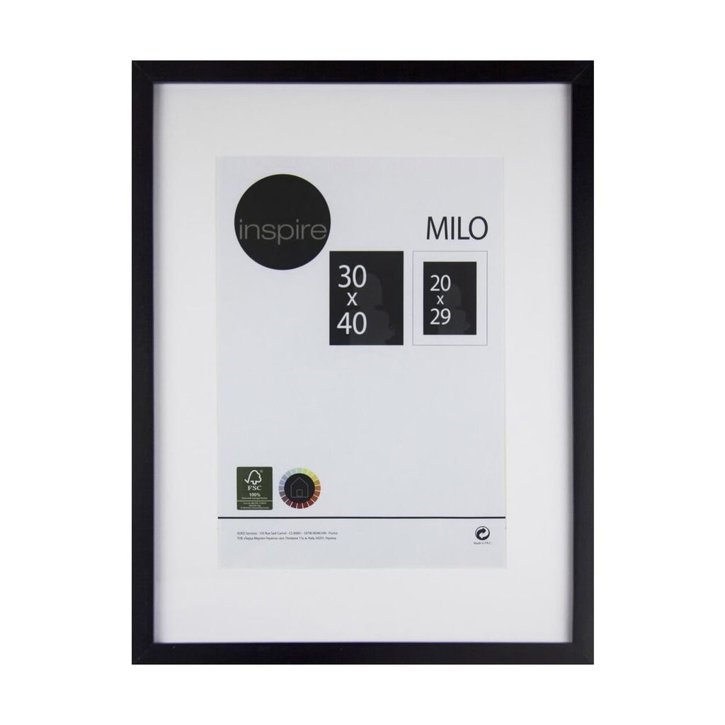 Rėmelis nuotraukoms MILO, 30x40 cm цена и информация | Rėmeliai, nuotraukų albumai | pigu.lt