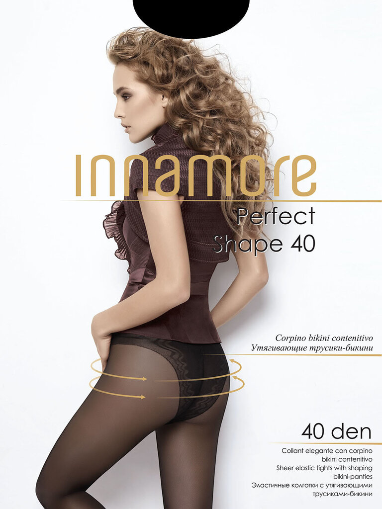 Pėdkelnės moterims Innamore Perfect Shape 40 DEN, šviesiai rudos spalvos kaina ir informacija | Pėdkelnės | pigu.lt