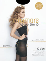 Pėdkelnės moterims Innamore Super Slim 40 DEN, juodos spalvos kaina ir informacija | Pėdkelnės | pigu.lt