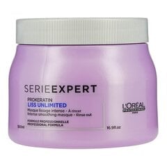 Glotninamoji ir maitinamoji plaukų kaukė L'Oreal Professionnel Liss Unlimited Expert 500 ml цена и информация | Средства для укрепления волос | pigu.lt