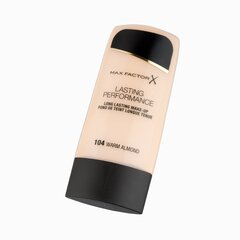 Makiažo pagrindas Max Factor Lasting Performance Touch Proof 35 ml, 104 Warm Almond цена и информация | Пудры, базы под макияж | pigu.lt