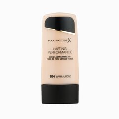 Makiažo pagrindas Max Factor Lasting Performance Touch Proof 35 ml, 104 Warm Almond цена и информация | Пудры, базы под макияж | pigu.lt