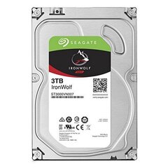 Seagate ST3000VN007 цена и информация | Внутренние жёсткие диски (HDD, SSD, Hybrid) | pigu.lt