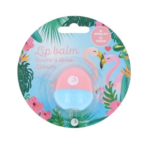 Lūpų balzamas Cosmetic 2K Animal Lip Balm Flamingo Vyšnia 11 g kaina ir informacija | Lūpų dažai, blizgiai, balzamai, vazelinai | pigu.lt