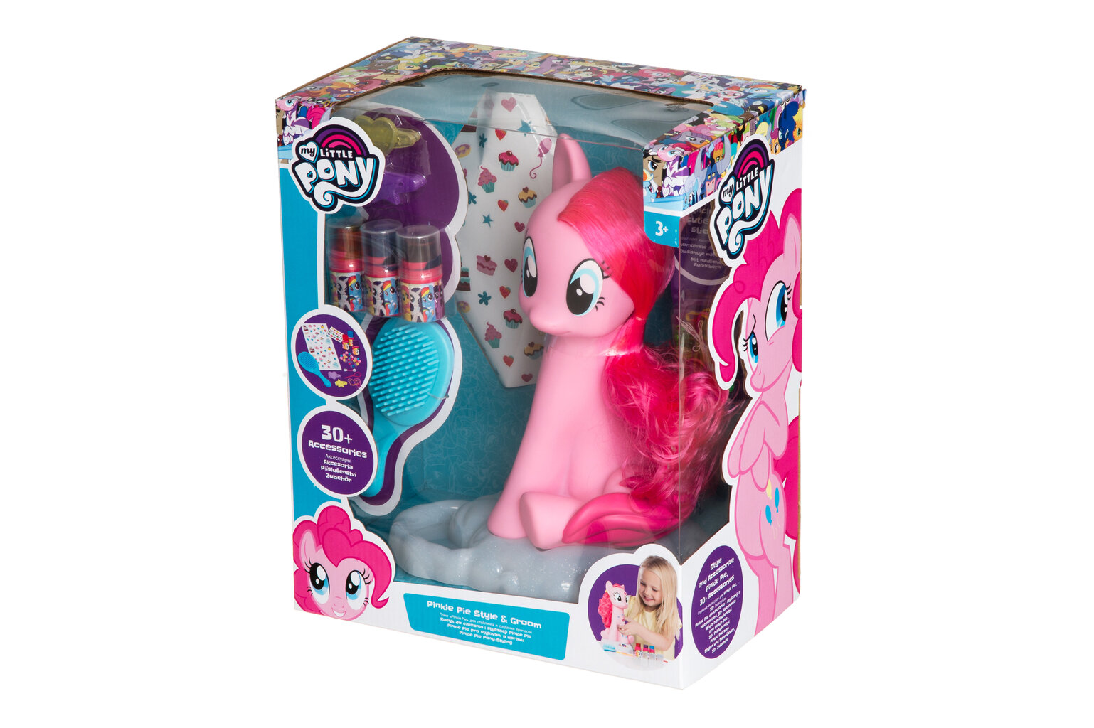 Ponis Pinkie Pie su aksesuarais My Little Pony kaina ir informacija | Žaislai mergaitėms | pigu.lt