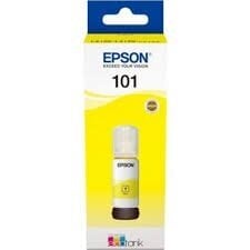 EPSON 101 EcoTank Yellow (C13T03V44A) цена и информация | Kasetės rašaliniams spausdintuvams | pigu.lt