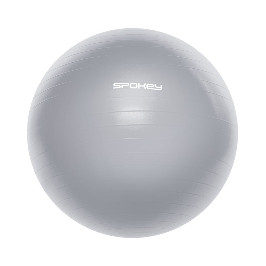 Gimnastikos kamuolys Spokey Fitball 65 cm, pilkas kaina ir informacija | Gimnastikos kamuoliai | pigu.lt