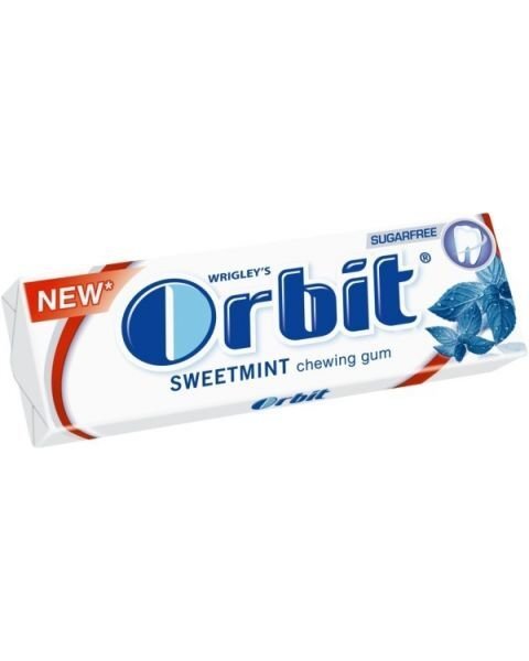 Kramtomoji guma Orbit Sweet Mint, 14 g kaina ir informacija | Saldumynai | pigu.lt