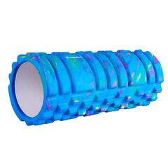 Treniruočių cilindras inSportline Lindero, mėlynas kaina ir informacija | Masažo reikmenys | pigu.lt