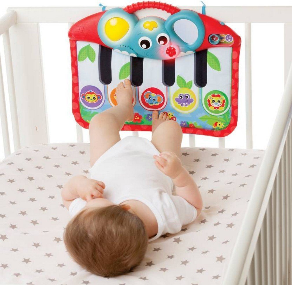 Muzikinis kilimėlis-pianinas Playgro, 0186367 kaina ir informacija | Žaislai kūdikiams | pigu.lt