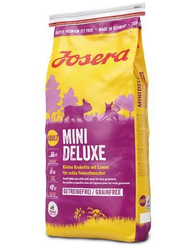 Josera su ėriena Mini Delux, 15 kg kaina ir informacija | Sausas maistas šunims | pigu.lt