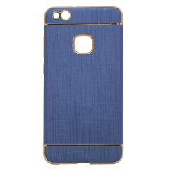 Mocco Exclusive Crown Back Case Silicone Case With Golden Elements for Samsung J730 Galaxy J7 (2017) Dark Blue kaina ir informacija | Telefono dėklai | pigu.lt