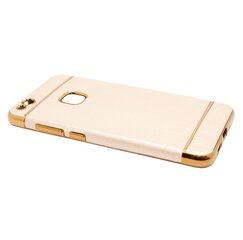 Mocco Exclusive Crown Back Case Silicone Case With Golden Elements for Samsung J730 Galaxy J7 (2017) Gold kaina ir informacija | Telefono dėklai | pigu.lt