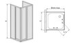 Keturkampė dušo kabina Sanplast Classic KT/D r-c 90s polistirenas цена и информация | Dušo kabinos | pigu.lt