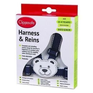 Petnešos vaikams Clippasafe Harness&Reins Character, Teddy цена и информация | Saugos varteliai, apsaugos | pigu.lt