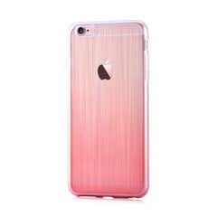 Apsauginė nugarėlė DEVIA skirta Apple iPhone 6Plus /6s Plus, rožinė kaina ir informacija | Telefono dėklai | pigu.lt