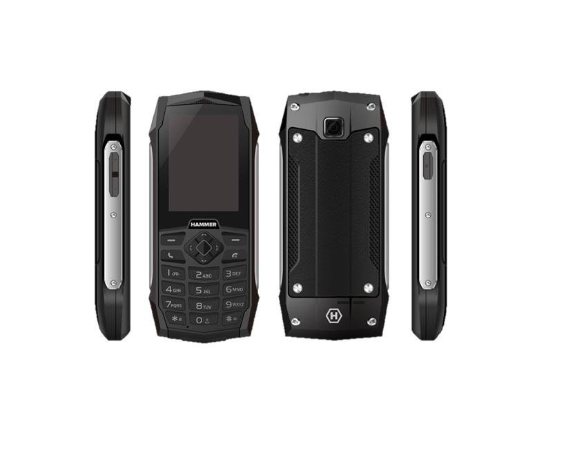 MyPhone Hammer 3, Dual SIM, Black