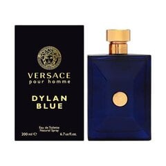 Tualetinis vanduo Versace Pour Homme Dylan Blue EDT vyrams 200 ml kaina ir informacija | Kvepalai vyrams | pigu.lt